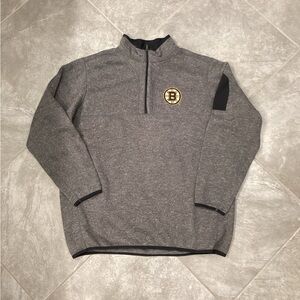 Boston Bruins Quarter Zip Pullover